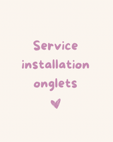 Installation des onglets - MIRAYA
