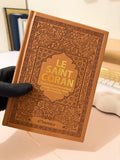 Coran Luxe – Arabe, Français & phonétique   | Edition Cuir Marron