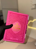 Coran rose & onglet sourate plastifiés - français arabe et phonétique