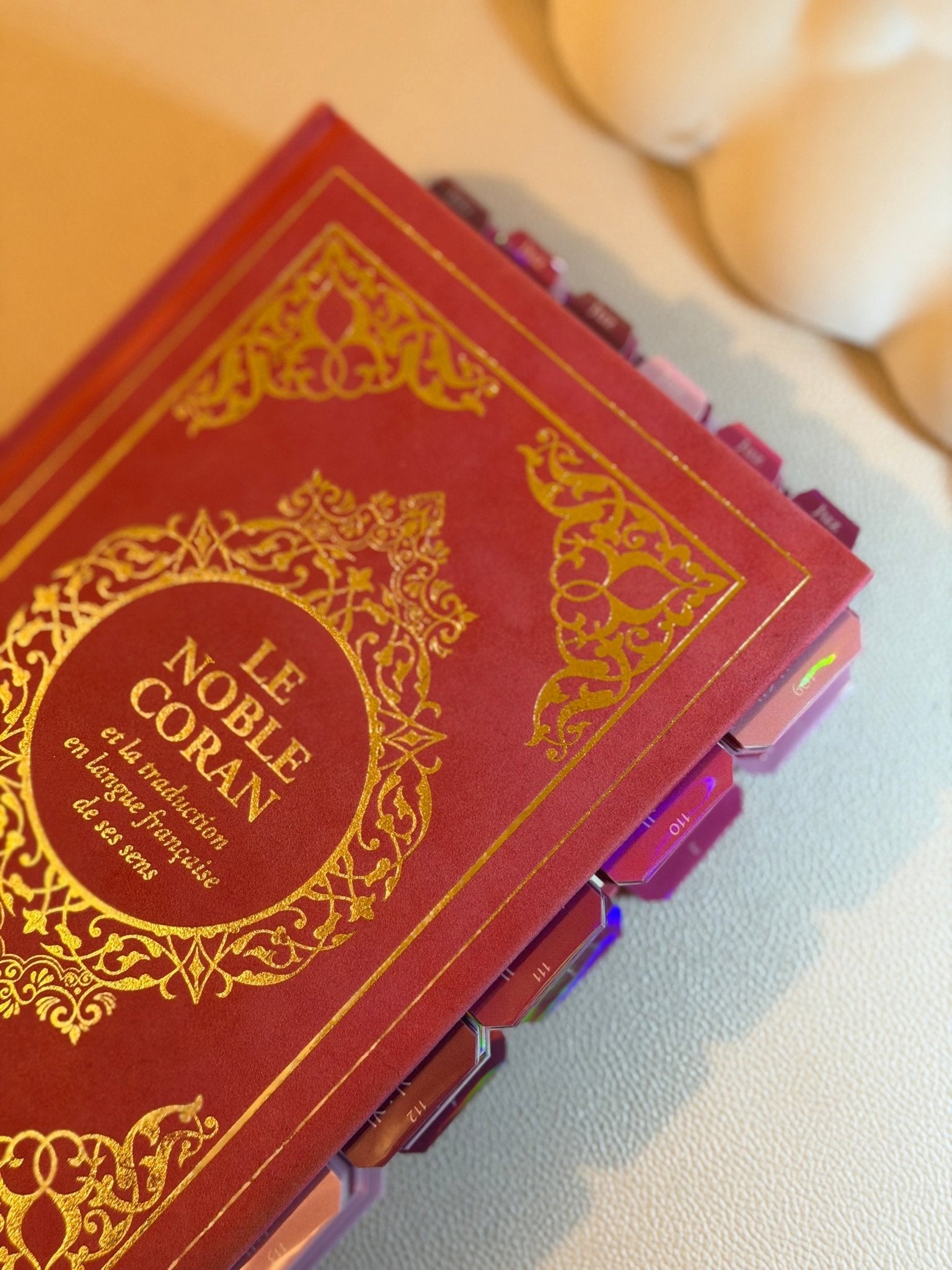 Coran & onglet sourate + Juz holographique - MIRAYA