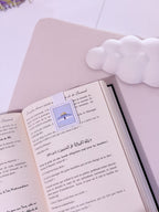 Livre ouvert avec marque page aimanté motif timbre Palestine